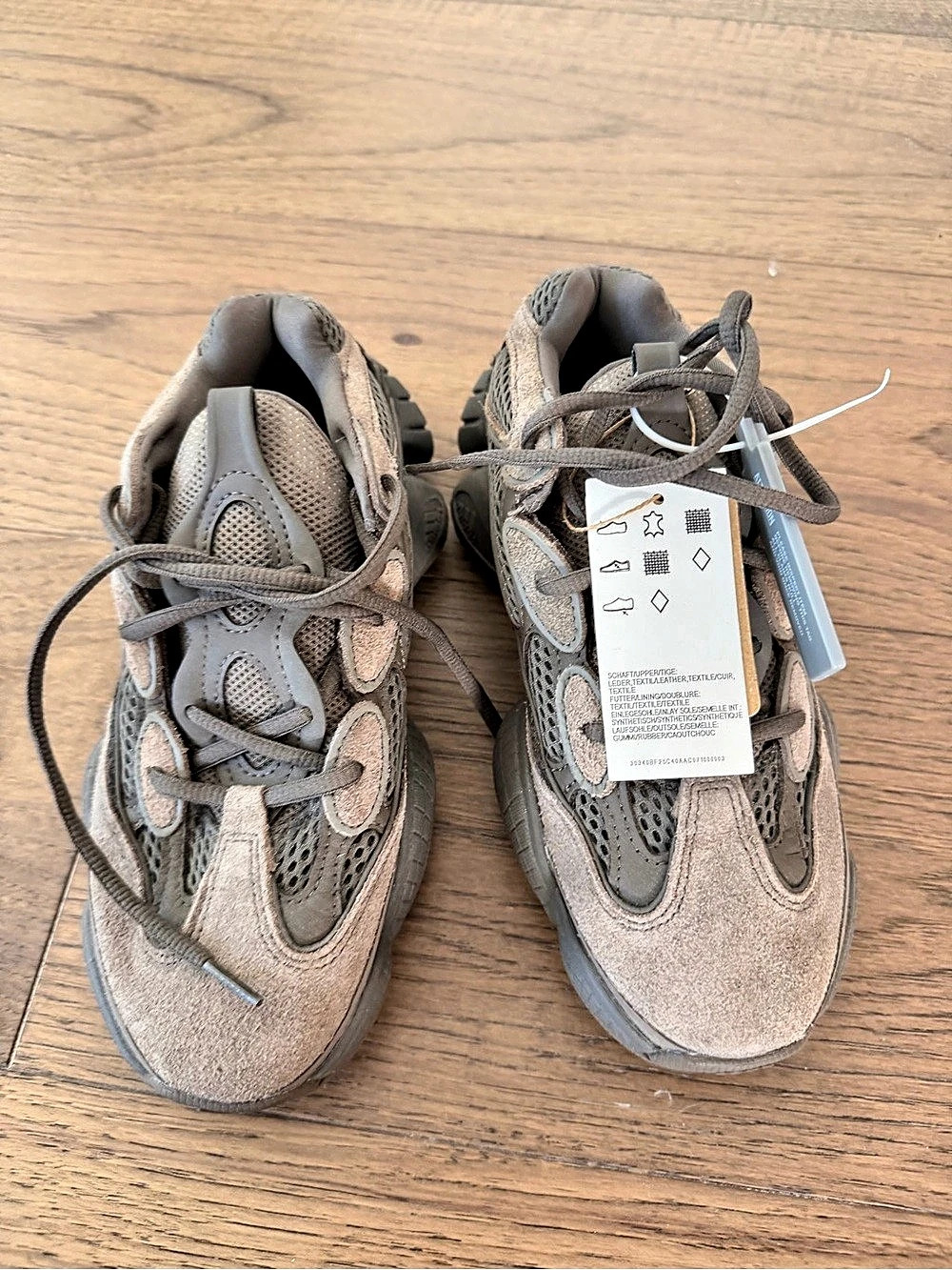 adidas Yeezy 500 Sneakers Brown US 5.5 NWT